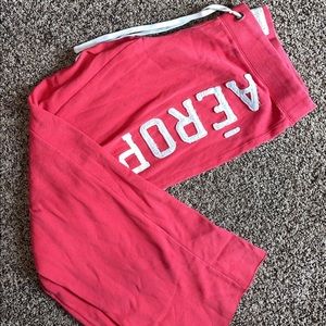 Pink Aéropostale sweatpants